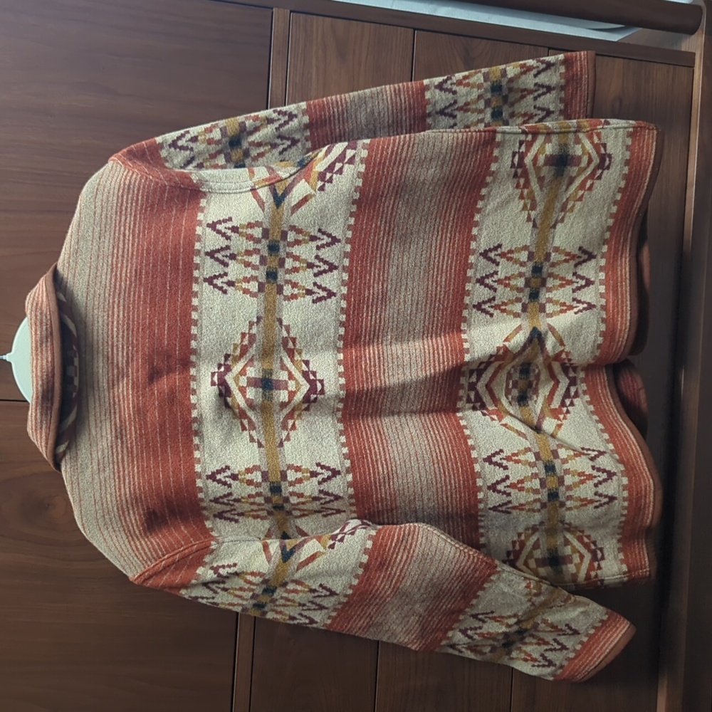 Pendleton Beacon Rock Wool Reversible Chore Coat - image 4